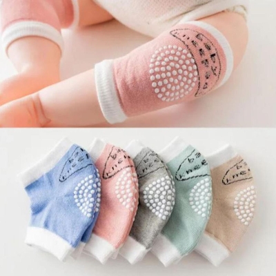 Picture of New Anti slip baby soft knee pad protector 1 Pair - Multicolor