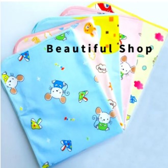 Picture of Double Sided Waterproof Baby Urine Mat (20*23 Inch)- Multicolor - Multicolor