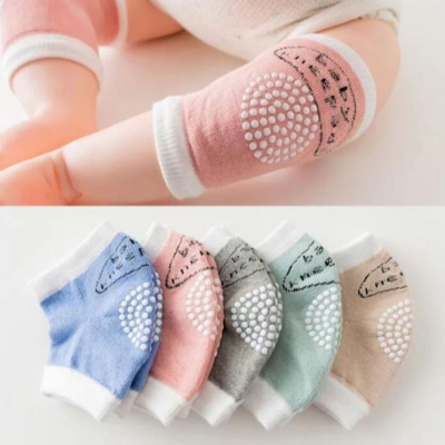 Picture of New Anti slip baby soft knee pad protector 1 Pair - Multicolor