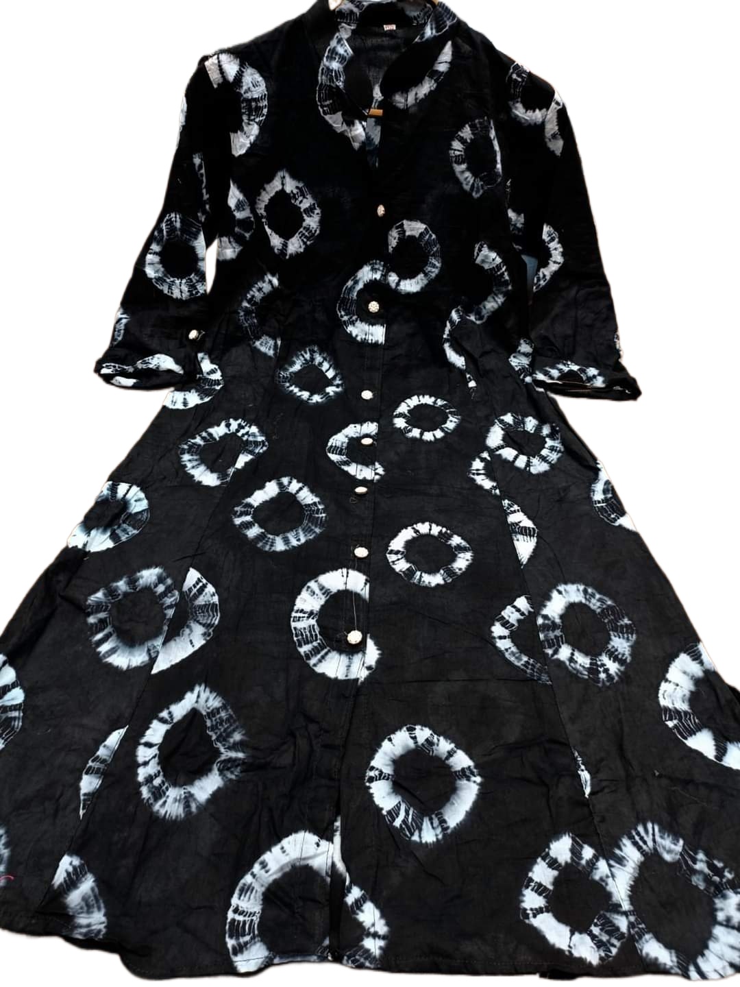 Picture of Ensemble Yourself - Premium Quality - Batik Print Bexi Voile One Piece Long Kurti - Modern - Choice Expression - Designed - Urban Vibes