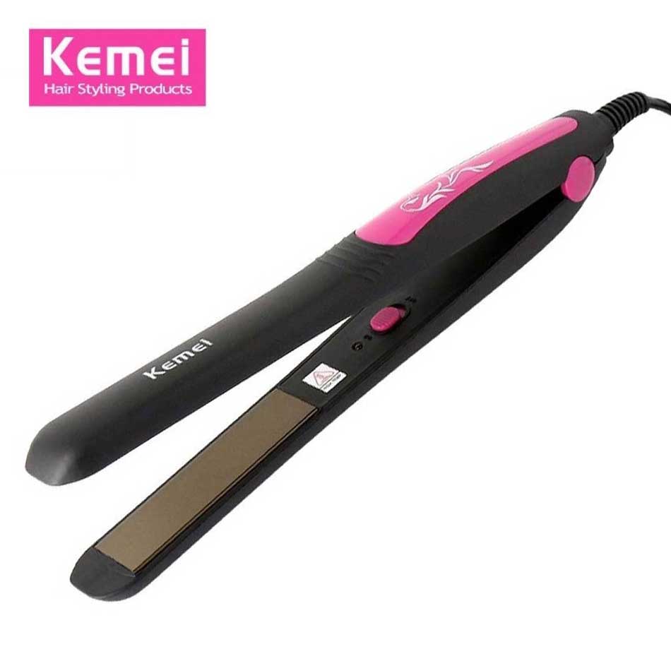 Picture of Kemei Km-328 Professional Hair Straightner - Black