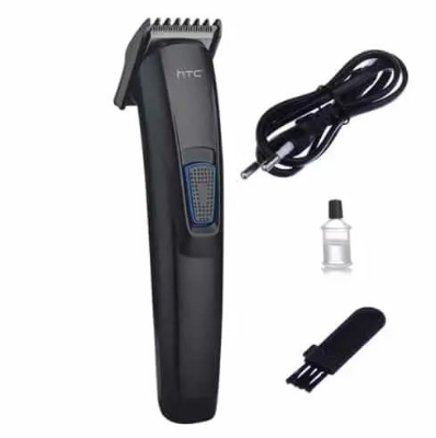 Picture of HTC AT-522 men's beard trimmer sale best facial hair trimmer - Black