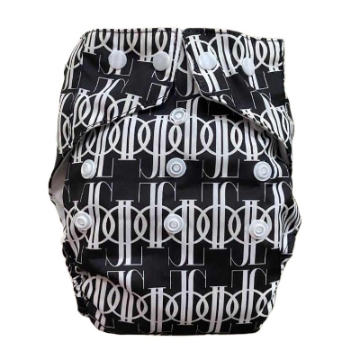 Picture of Washable Cloth Diapers for (0 m- 2 yr) with 2 pcs inner - Multicolor