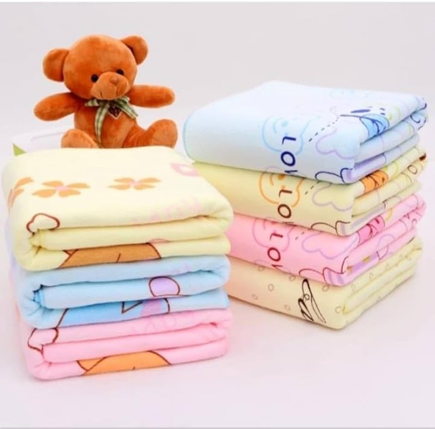 Picture of Cartoon Bear Microfiber Bath Towel Large Quick Drying Soft Baby Kids Absorbent Wrap Cute Kawaii Women Beach Towels New - Multicolor