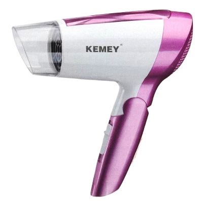Picture of Kemey KM-6833 Cool and Hot 2 in 1 Electric Foldable Hair Dryer for Women - Hair Dryer - Hair Dryer - Multicolor