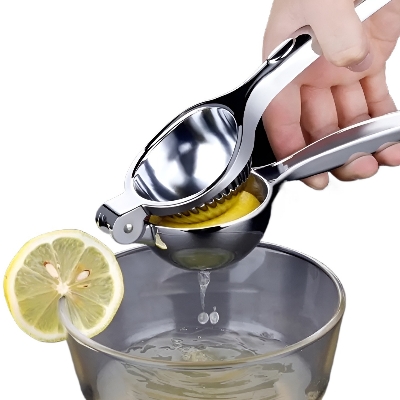 Picture of Stainless Steel Manual Hand Press Lemon Juicer / Lebu chipa machine -1pcs - Silver
