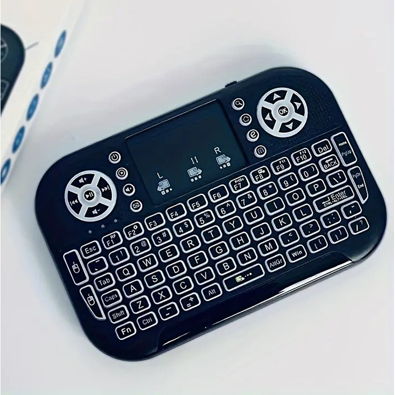 Picture of GearUP MK20 2.4GHz + Wireless Dual Mode RGB Backlit 
Rechargeable Mini Portable Keyboard With Touchpad