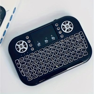 Picture of GearUP MK20 2.4GHz + Wireless Dual Mode RGB Backlit 
Rechargeable Mini Portable Keyboard With Touchpad