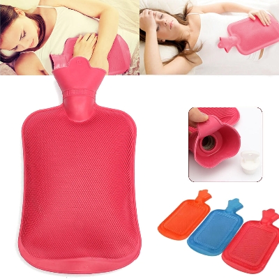 Picture of Hot Water Bag With Cover - 2 Liter-Multicolor - Multicolor