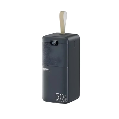 Picture of Remax RPP-117 Piloteer Series 50000mAh 27W Fast Charging Power Bank -Black Color