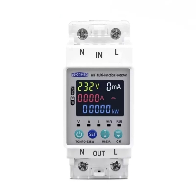 Picture of TOMZN TOMPD-63SW WiFi Smart Circuit Breaker
 with Real-Time Energy Monitoring and App Control