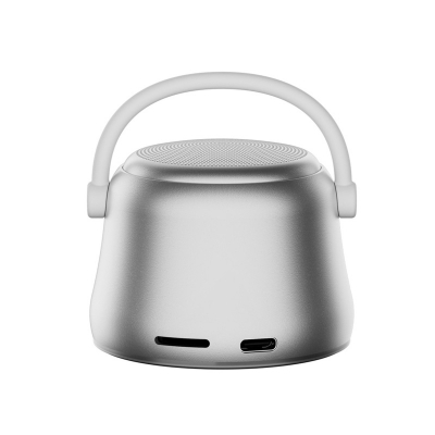 Picture of EWA A20 Mini Bluetooth Bass Radiator Metal Speaker – SILVER