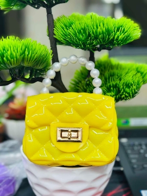 Picture of Mini Jelly Pearl Shoulder Kids Bag