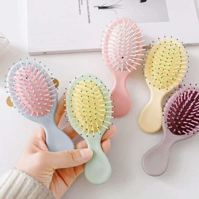 Picture of Anime Cute Combs Hello Kitty Baby Hairbrush 3D Air Cushion Hair Care Comb Girls Makeup Massage Combs