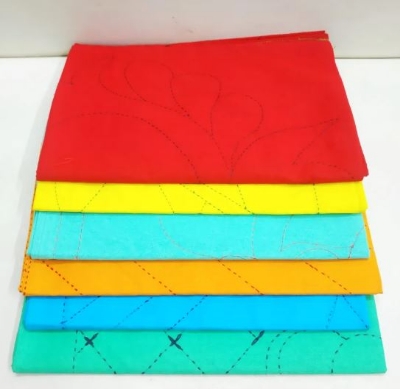 Picture of Baby Cotton Colorful Katha-1 pcs - Multicolor