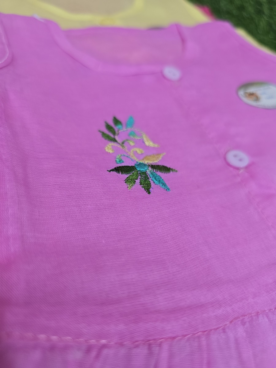 Picture of 4 pcs Frog Nima for Newborn Girls (0-4 months) - Multicolor