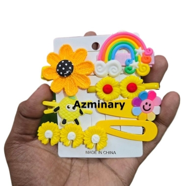 Picture of 7 Pcs Baby Girl Hair Clip Set for Children Hair Accessories