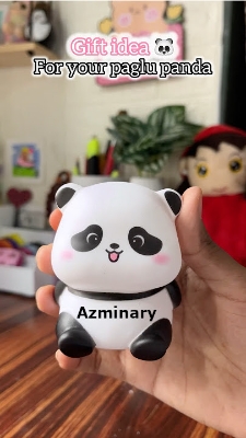 Picture of Panda Silicone Night Light, Patting Light, Elephant Baby Panda - for Room Decor, Gift for Child - White