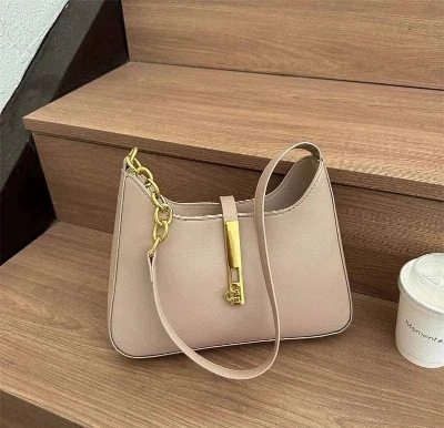 Picture of Pu Leather Handbags Stylish Shoulder Purses For Ladies Trendy Handbags For Ladies Half Moon Armpit Handbags For Women Women's Designer Underarm Shoulder Bags