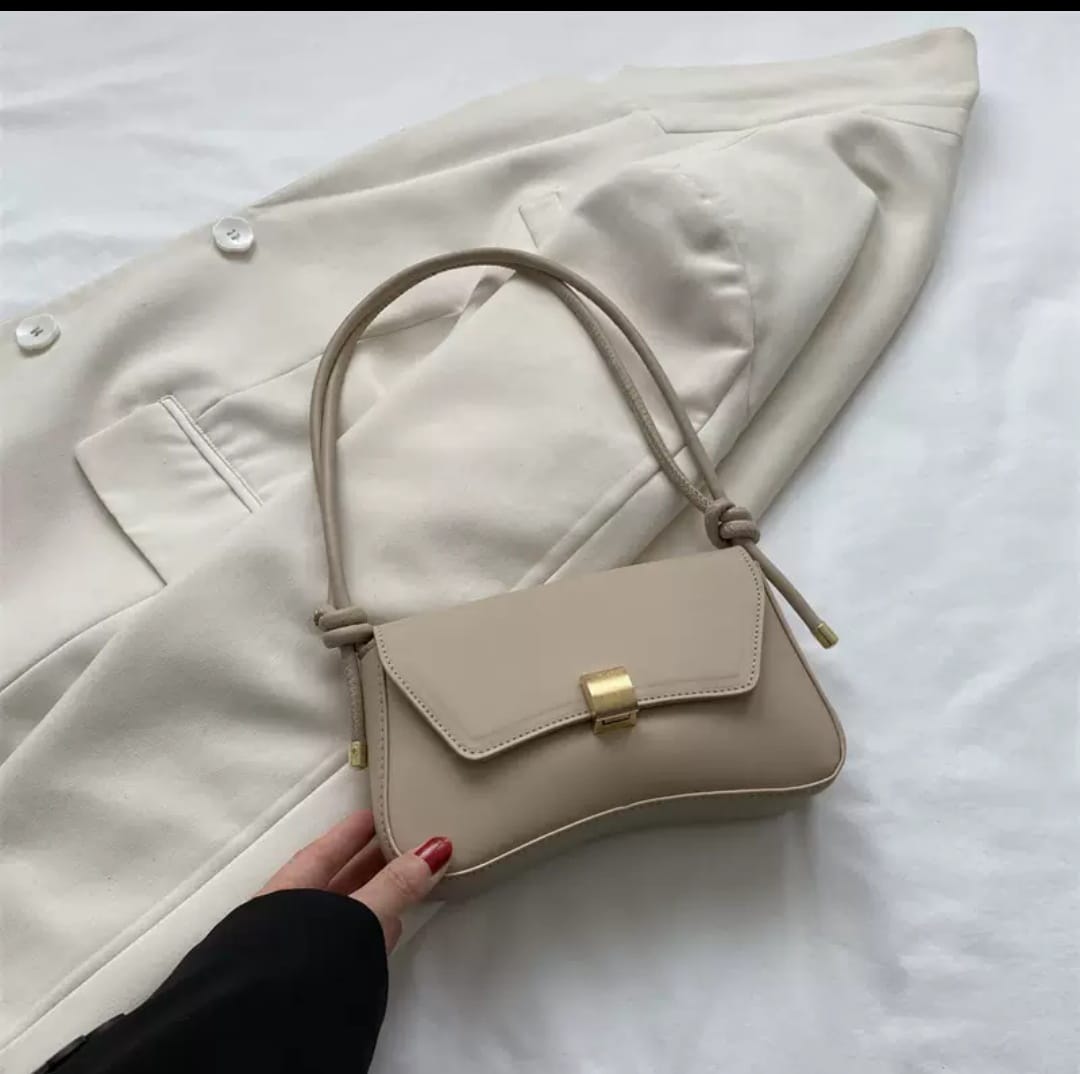 Picture of Women's Flap Clutch Leather Shoulder Bag Vintage Adjustable Straps Shoulder Purse