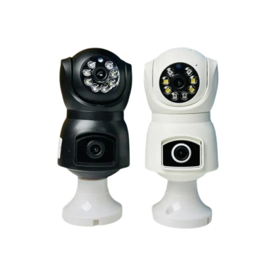 Picture of V380 E9 Dual Lens Bulb PTZ IP Camera.