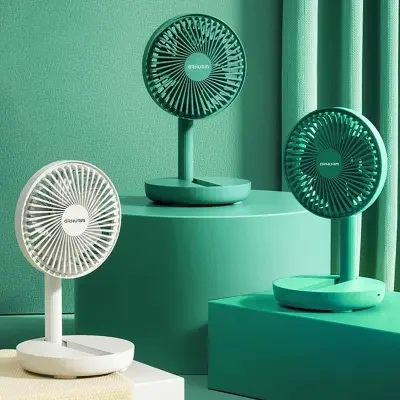 Picture of Rechargeable 5-inches Folding fan HCZ21 Green colour