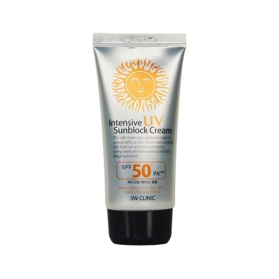 Picture of 3w clinic intensive Uv sunblock cream spf50 Pa+++ – 70ml