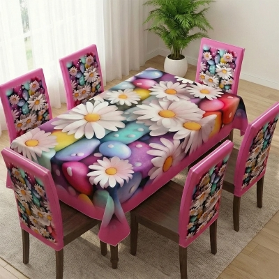 Picture of China Premium 3D Print Table Cloth Set