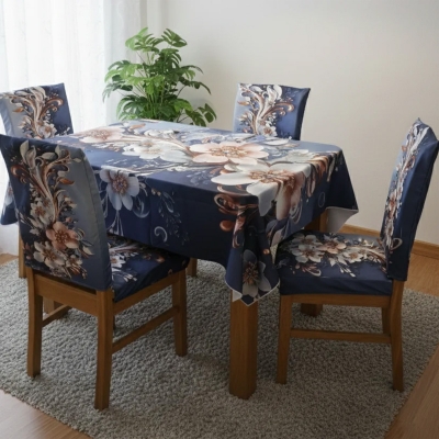 Picture of China Premium 3D Print Table Cloth Set