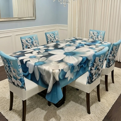 Picture of China Premium 3D Print Table Cloth Set