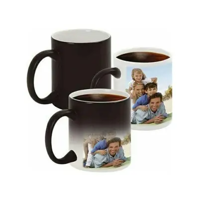 Picture of Customized Printed Magic Mug – Black