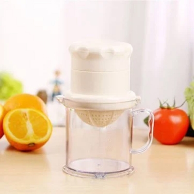 Picture of Manual Hand Press Juicer Squeezer Multifunctional Food Grade PP Small Portable Kitchen Appliance Fruit Extractor