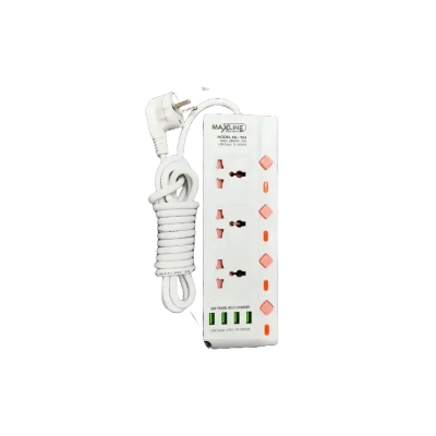 Picture of MaxLine ML-704, 4 Port USB, 7 Outlets Multiplug Charger