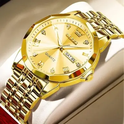 Picture of OLEVS 9931G New Exclusive Design Quartz Watch for Men( Full Golden)