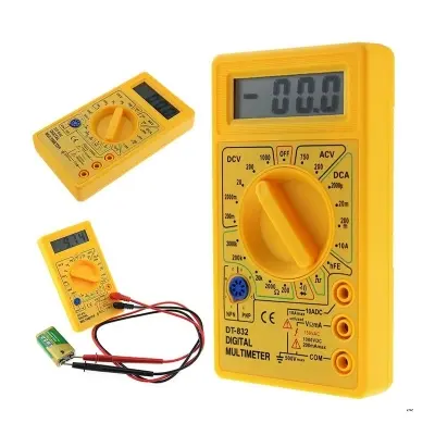 Picture of Professional DT830 Digital Multimeter LCD DC Voltmeter Ammeter Ohm Tester