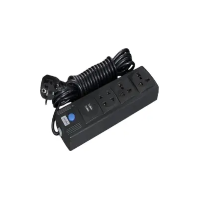 Picture of Maxline 6 Feet=2M 2 USB Port Multiplug - ML-212