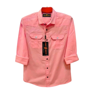 Picture of Double Pocket  shirt for men( Pink)