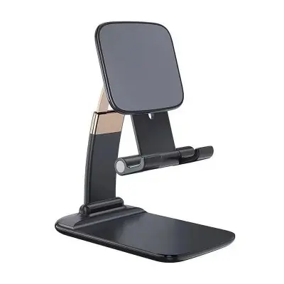 Picture of Adjustable and Foldable Desktop Mobile Phone Stand for Phone Comfortable with All Mobile for Desk, Bed, Table, Office, Video Recording, Home and Online Classes