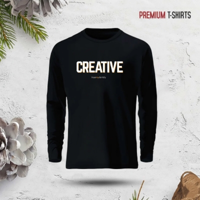 Picture of Premium calligraphy Full Sleeve T-Shirt  for men