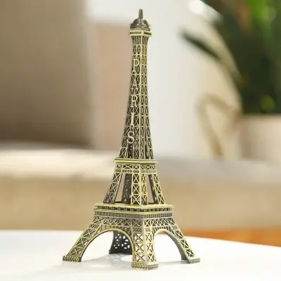Picture of Eiffel Tower Metal Showpiece Decoration Gift