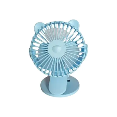 Picture of USB Table Fan Mini Wind Power Handheld Clip Fan Desktop Convenient Portable Student Cute Small Cooling Ventilador 360 Rotation