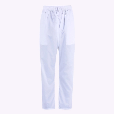 Picture of White Cotton Aligori Pajama