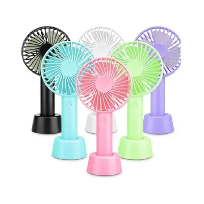 Picture of Mini Fan Very Stylish Rechargeable Hand Fan Usb Lithium Battery - Charger Fan