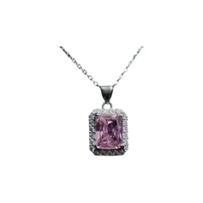 Picture of Pink Square Shape pendant