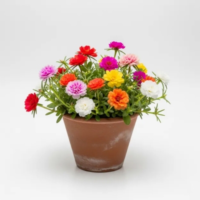 Picture of পর্তুলিকা ফুলের চারা - Portulaca Flower Plant - আকর্ষণীয় রঙের সমাহার!