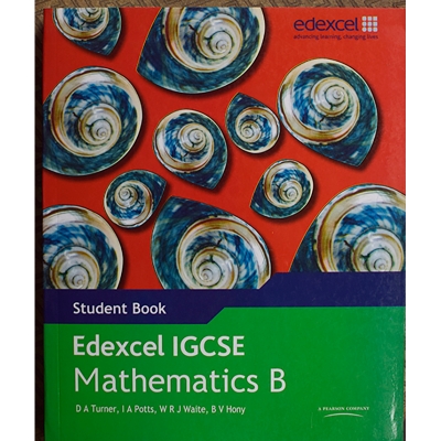 Picture of Edexcel Igcse Mathematics B. Student Book