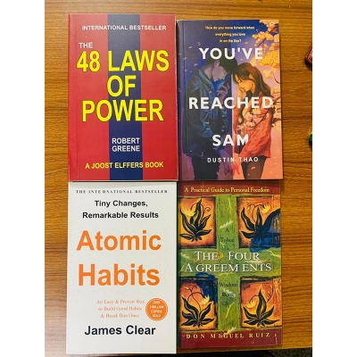 Picture of International Best Selling 4 Book set (Paperback) White Print