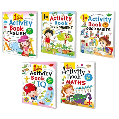 Picture of 1st Activity for 3+ (Good Habbits , Enviroment,IQ,English & Maths) Perfect Paperback