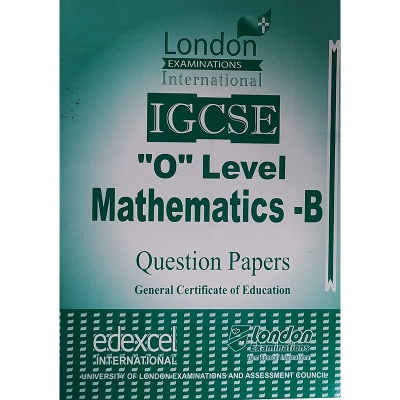 Picture of Edexcel O Level GCSE (9-1) Mathematics - B Year Wise Question Paper - Up To Last Year