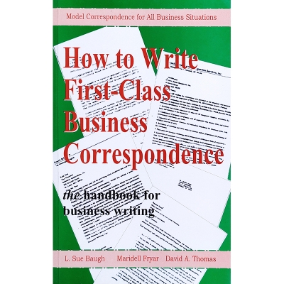 Picture of How To Write First-Class Business Correspondence (Paperback)